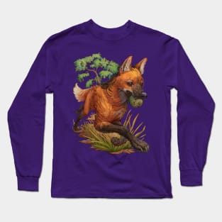 Maned Wolf Long Sleeve T-Shirt